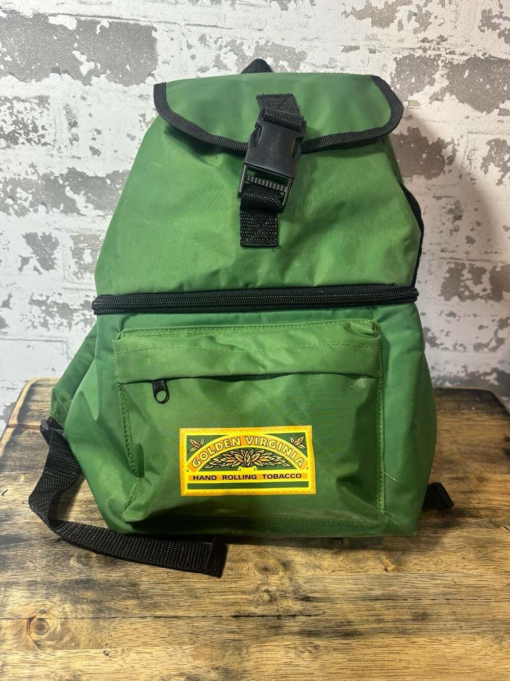 Rare VTG tobacciana cooler book bag